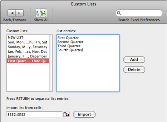 excel for mac 2011